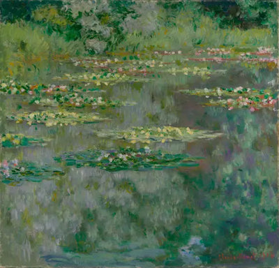 Le bassin des nymphéas - Claude Monet - Alpha Reproduction