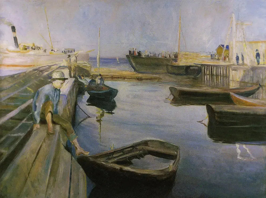 भाप का जहाज आ रहा है - एडवर्ड मंक