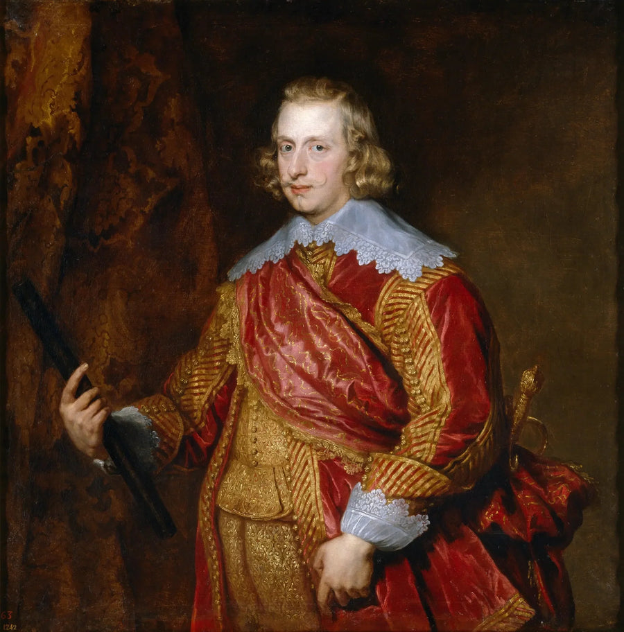 ऑस्ट्रिया के कार्डिनल-शिशु फर्डिनेंड - Antoine van Dyck
