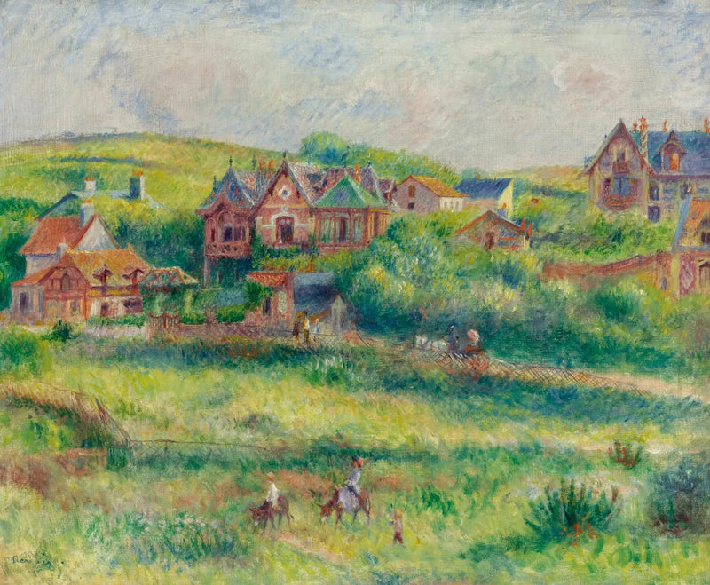 ब्लांच पियर्सन का शैले Pourville में - पियरे-ऑगस्ट रेनॉयर