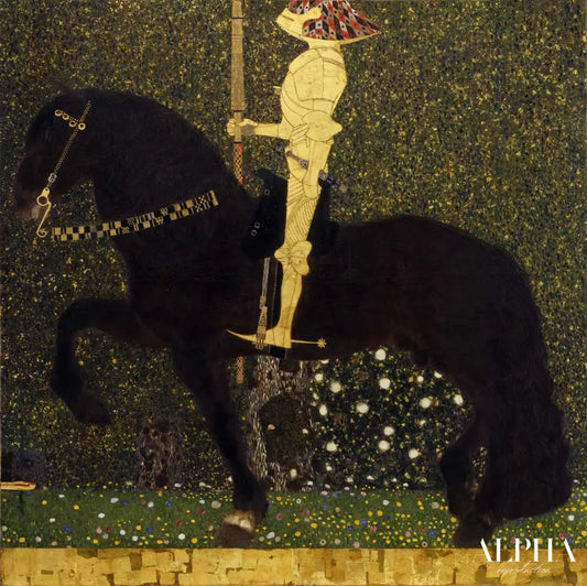 Le chevalier d'or - Gustav Klimt - Reproductions de tableaux et peintures haut de gamme