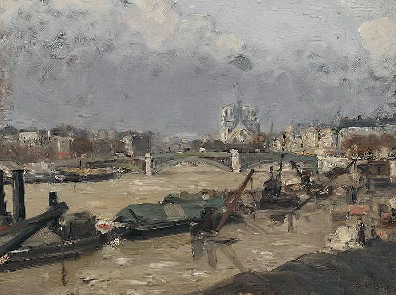 Le Chevet de Notre-Dame - Albert Lebourg