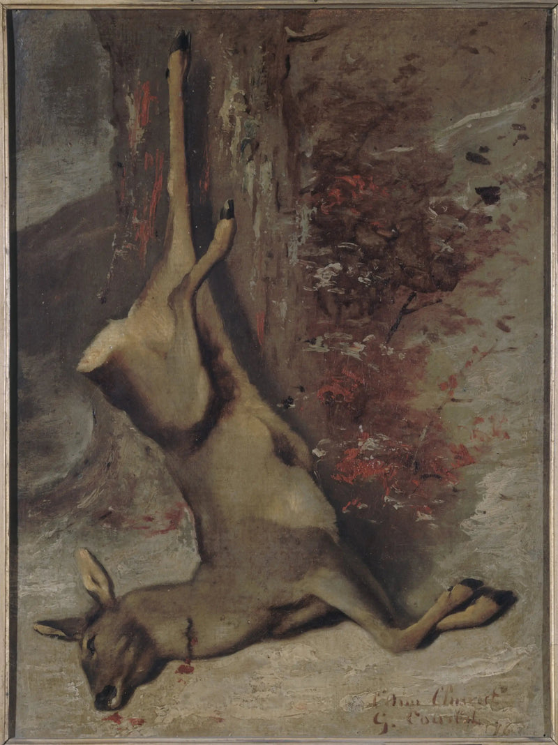 हिरण - Gustave Courbet