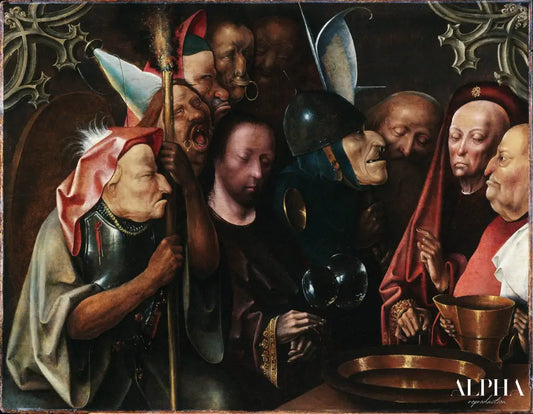 Le Christ devant Pilate - Jérôme Bosch - Reproductions de tableaux et peintures haut de gamme