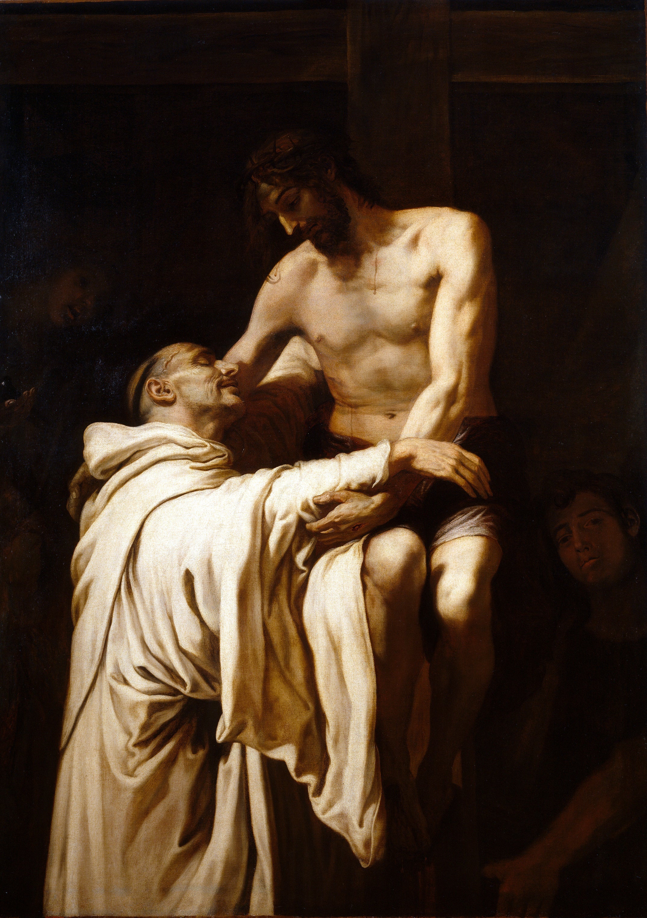 Le Christ embrassant saint Bernard - Francisco Ribalta - Alpha Reproduction