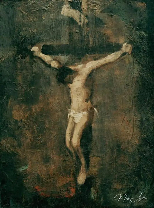 Le Christ en croix - Francisco de Goya - Reproductions de tableaux et peintures haut de gamme