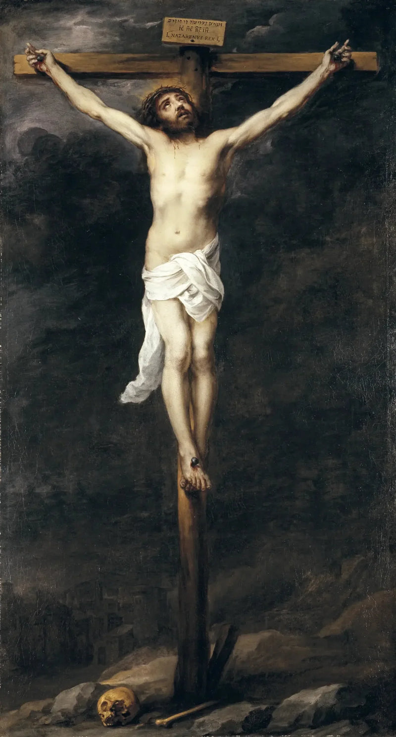क्राइस्ट क्रॉस पर - बारटोलोमे़ Esteban Murillo