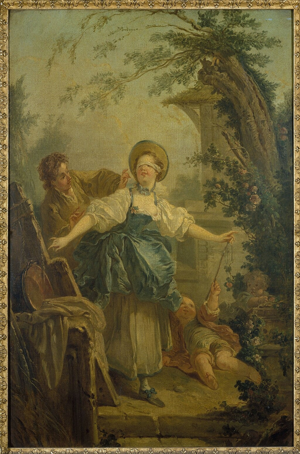 Le Colin Maillard - Jean-Honoré Fragonard - Alpha Reproduction
