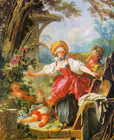 Le Colin-Maillard - Jean-Honoré Fragonard - Alpha Reproduction