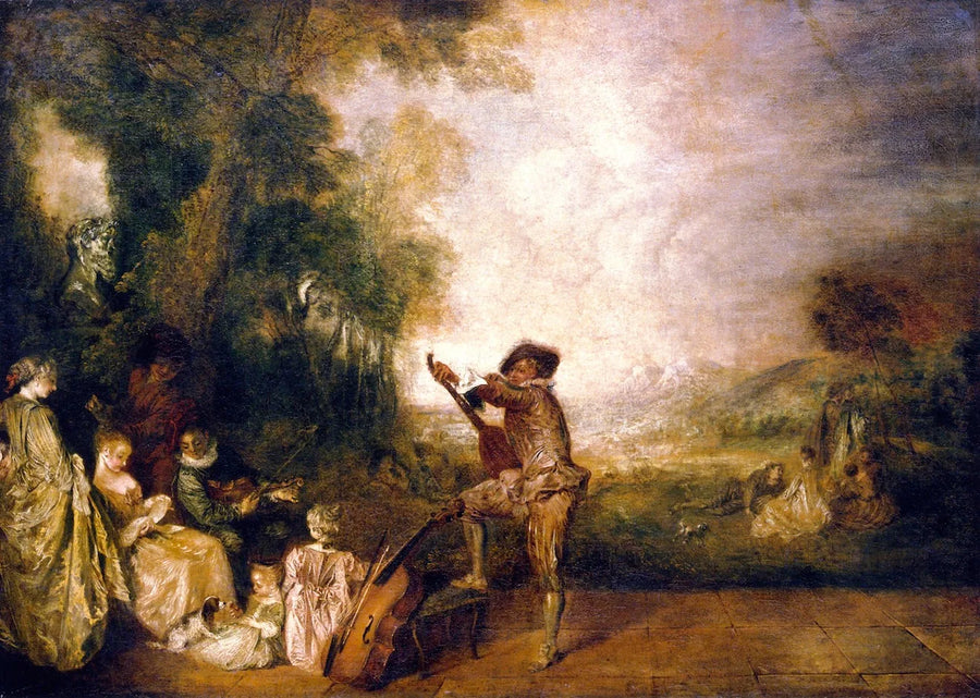 कंसर्ट - Antoine Watteau