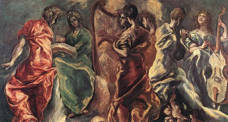 स्वर्गदूतों का संगीत - एल ग्रेको