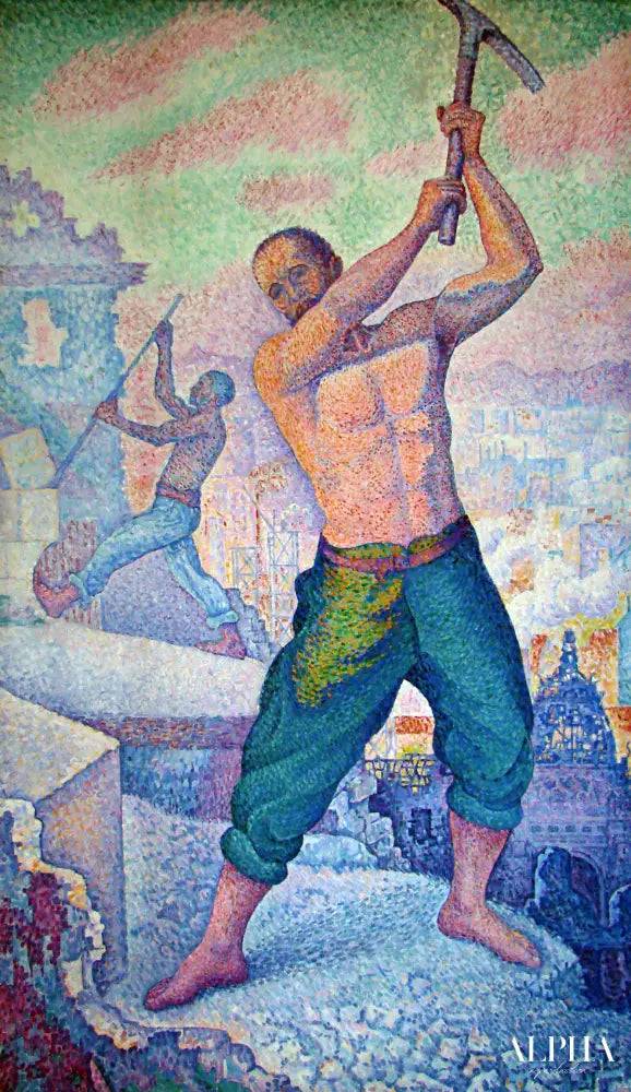 Le démolisseur - Paul Signac - Reproductions de tableaux et peintures haut de gamme