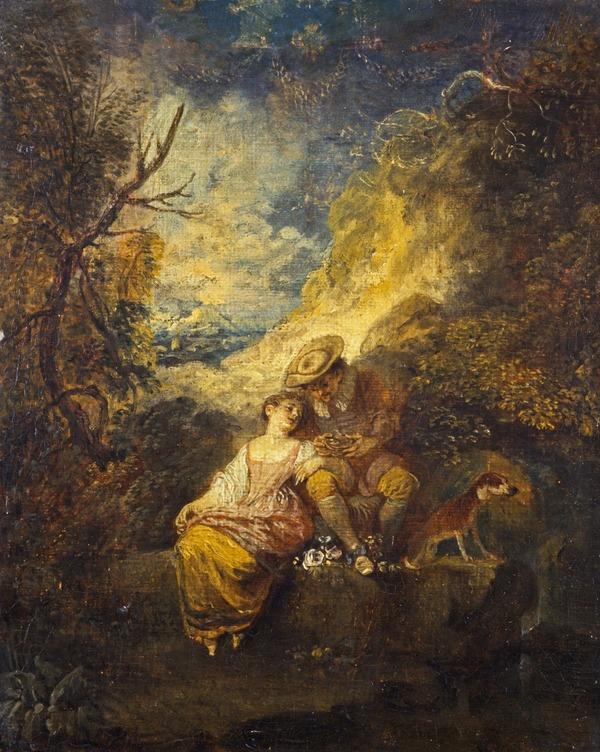 चूज़ों का खोजकर्ता - Antoine Watteau
