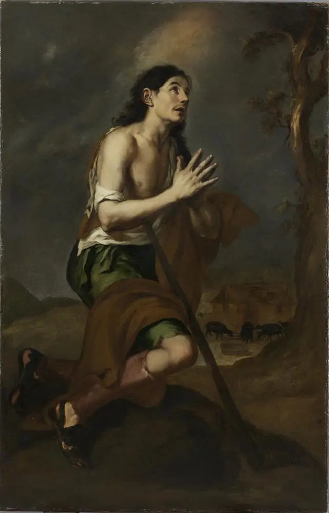 सूअर के बीच में पुत्र - बारटोलोमे़ Esteban Murillo