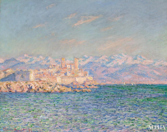 Le fort d'Antibes - Claude Monet - Reproductions de tableaux et peintures haut de gamme