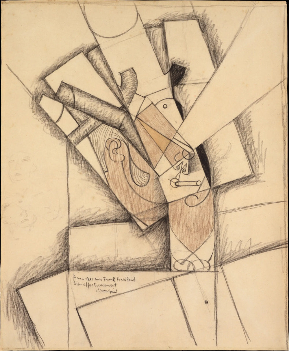 Le fumeur - Juan Gris - Alpha Reproduction