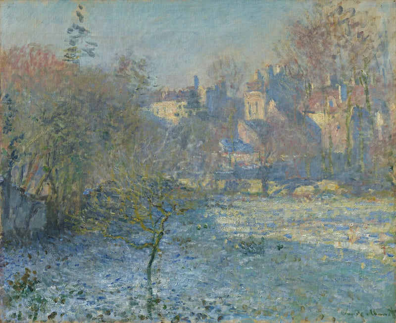 ओस की बर्फ - Claude Monet
