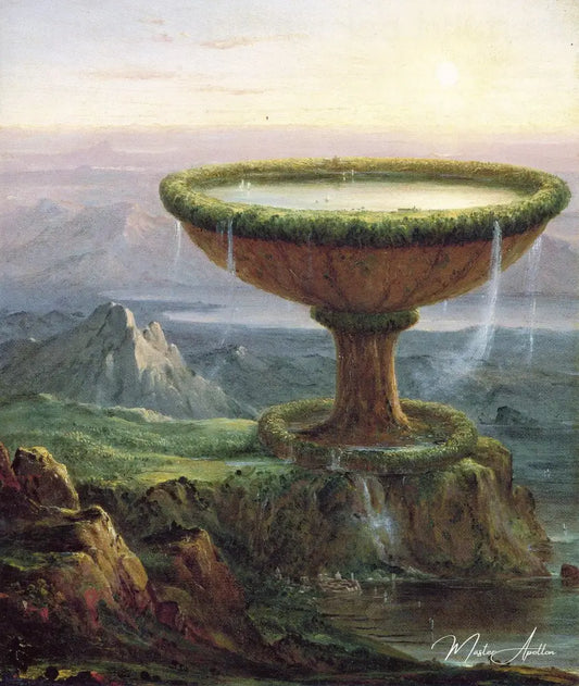 Le gobelet du Titan - Thomas Cole - Reproductions de tableaux et peintures haut de gamme