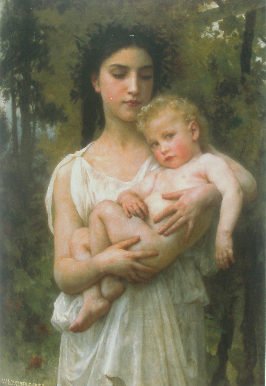 Le Jeune Frère (1900) - Bouguereau