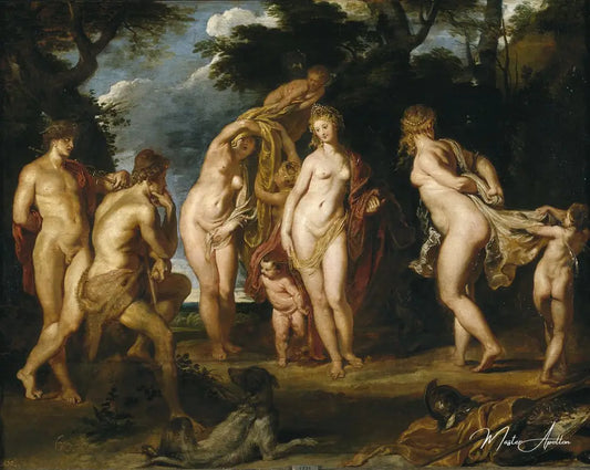 Le jugement de Paris de Peter Paul Rubens - Reproductions de tableaux et peintures haut de gamme