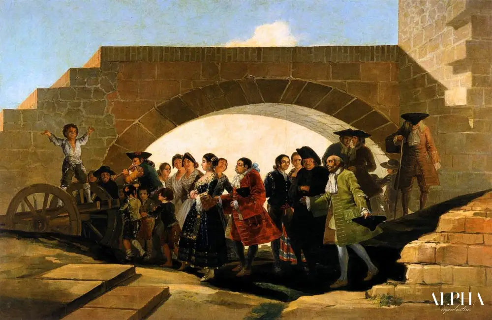 Le mariage - Francisco de Goya - Reproductions de tableaux et peintures haut de gamme