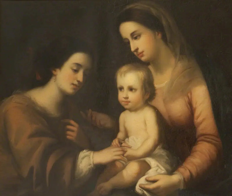 सेंट कैथरीन ऑफ़ अलेक्जेंड्रिया का रहस्यमय विवाह - बार्टोलोमे़ Esteban Murillo