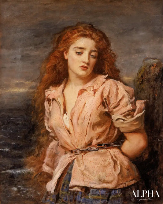 Le martyr de Solway - John Everett Millais - Reproductions de tableaux et peintures haut de gamme