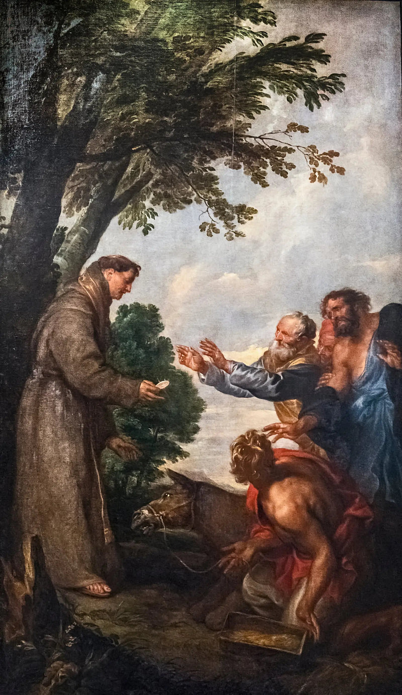 खच्चर का चमत्कार - Antoine van Dyck