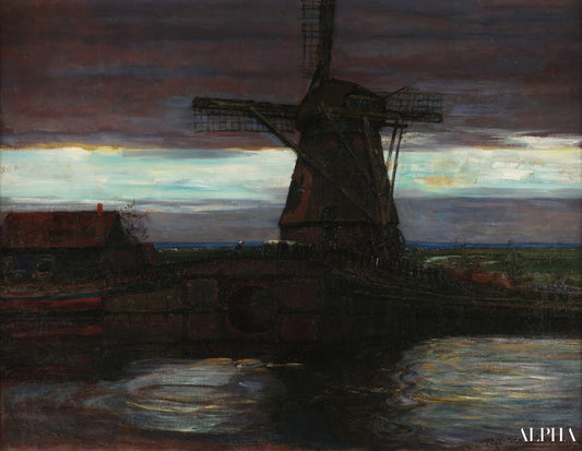 Le moulin - Mondrian - Reproductions de tableaux et peintures haut de gamme