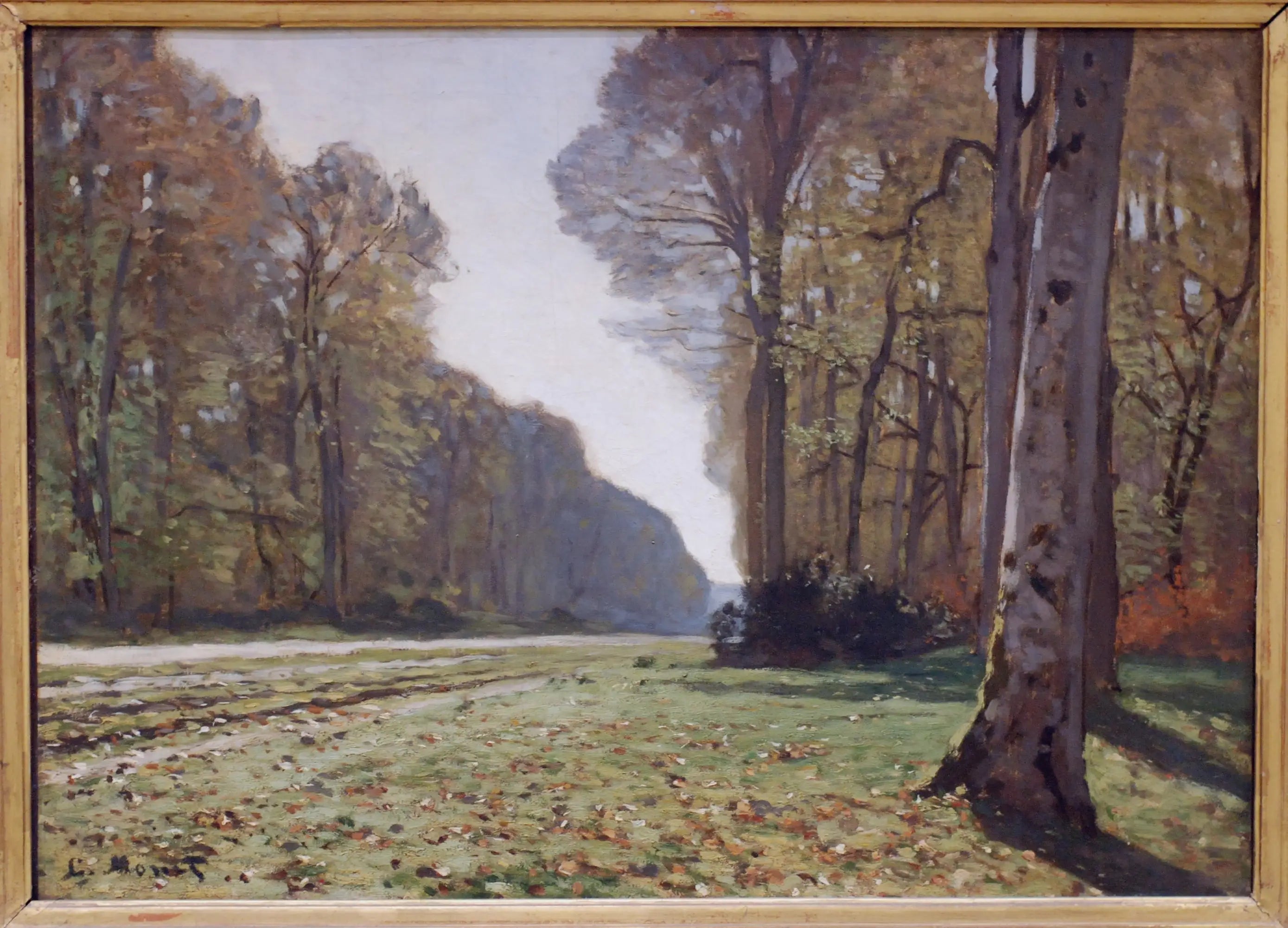 Reproduction du tableau « Le Pavé de Chailly - Claude Monet » par Alpha Reproduction en peinture à l’huile