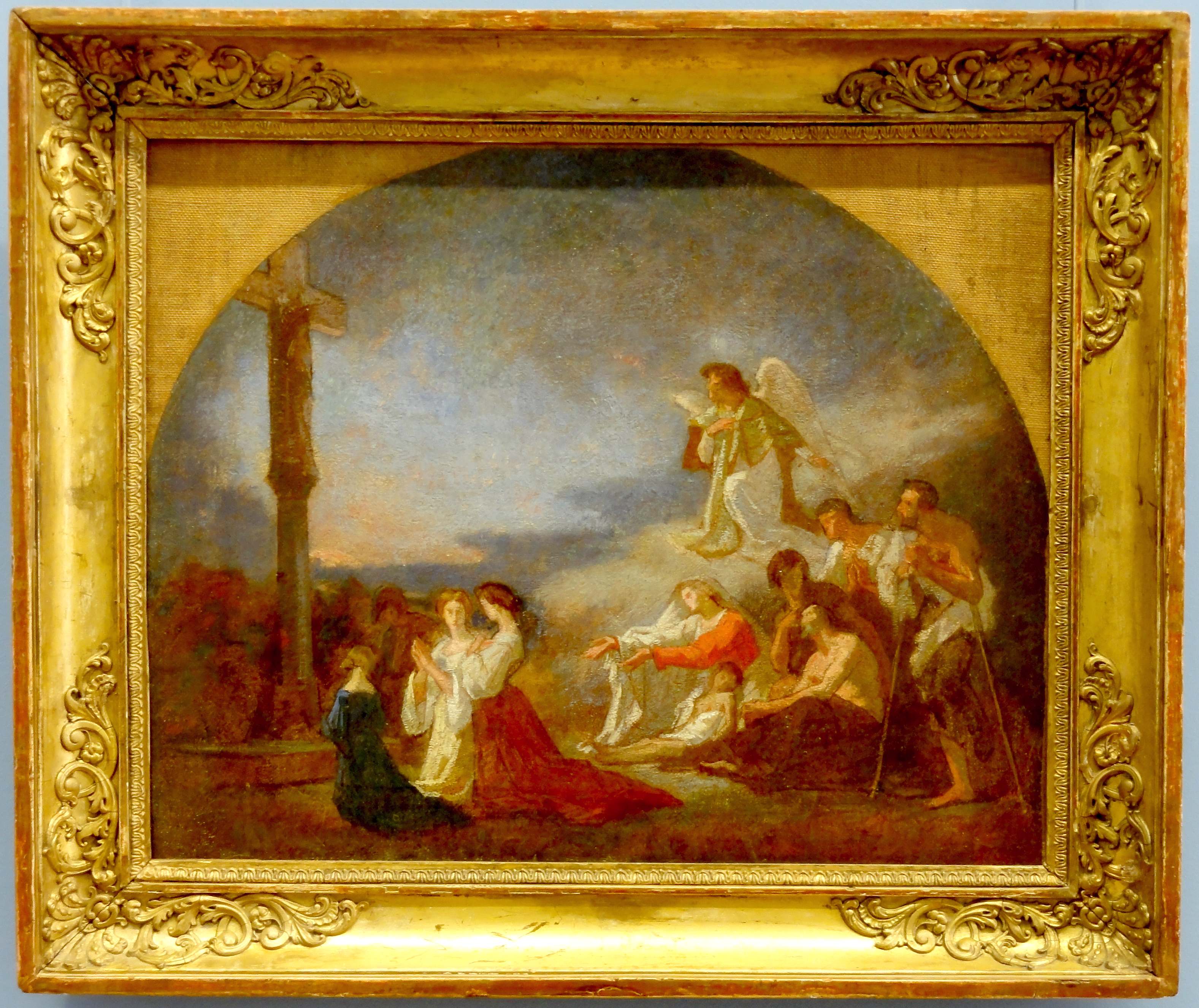 Le Pèlerinage de la Vierge Marie - Thomas Couture image 1 tableau peint à l’huile sur toile