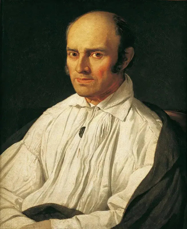 Le Père Desmarets - Jean-Auguste-Dominique Ingres image 1 reproduction de peinture à l’huile