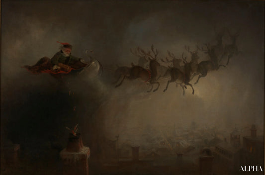 Le Père Noël - William Holbrook Beard - Reproductions de tableaux et peintures haut de gamme