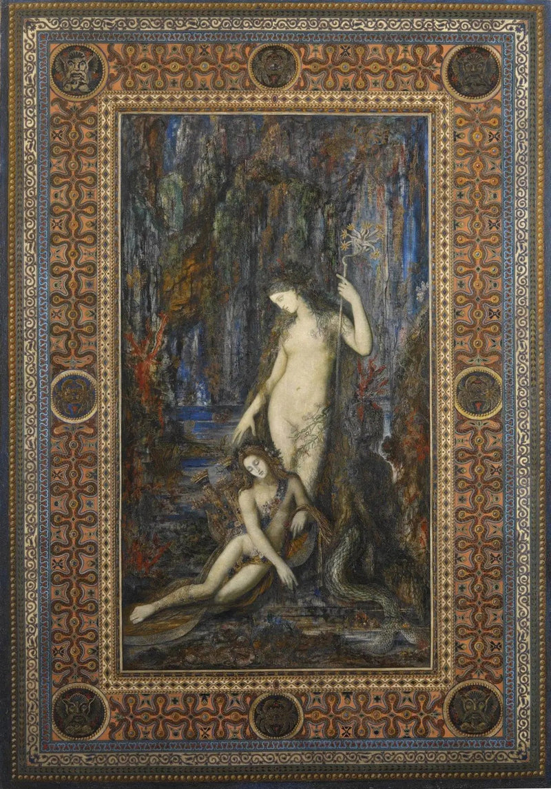 कवि और जलपरी - Gustave Moreau