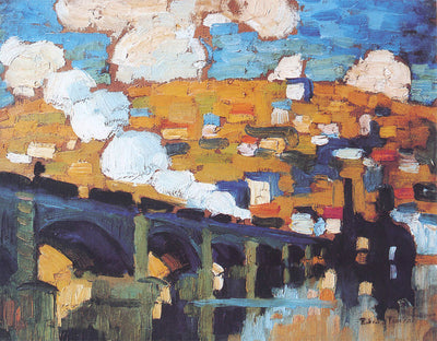 Le Pont aux Anglais - Robert Antoine Pinchon - Alpha Reproduction