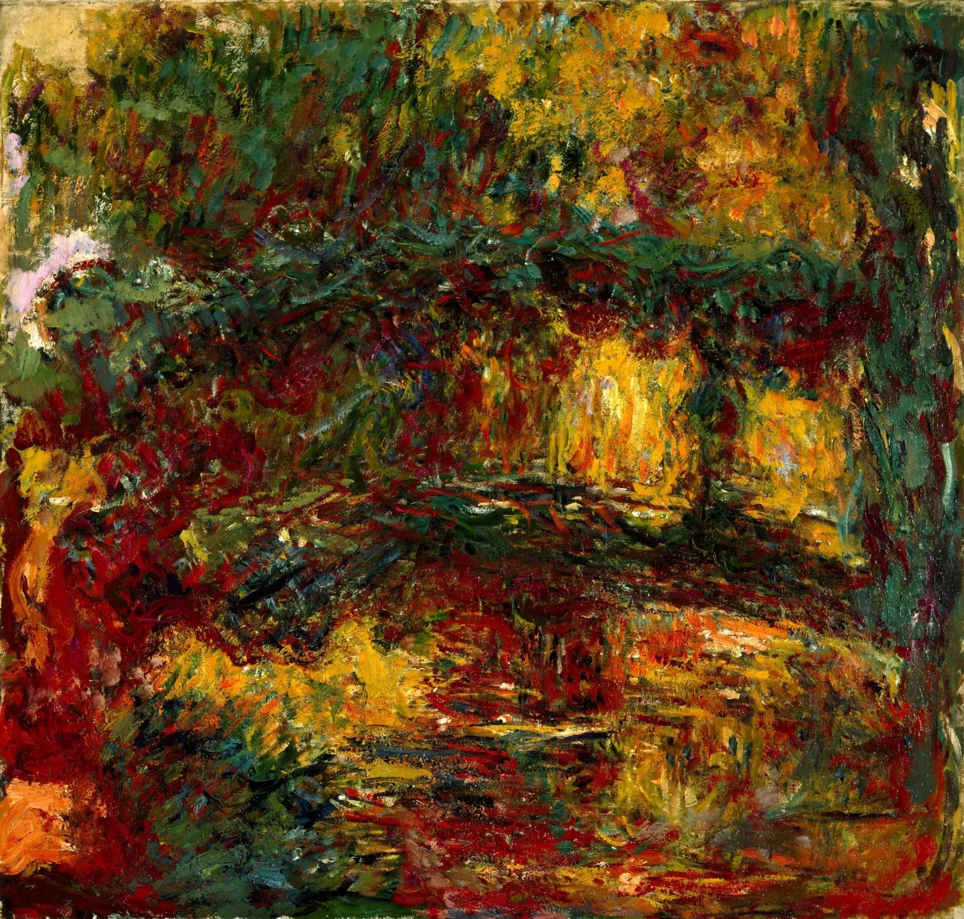 Le pont japonais - Claude Monet image 1 copie peinte à la main à l’huile
