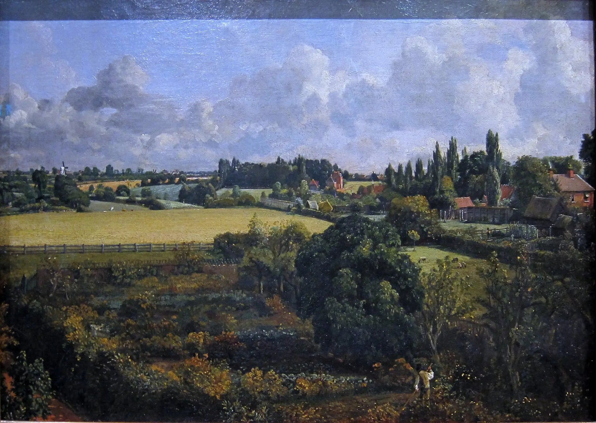 Le potager du gendarme Golding - John Constable image 1 reproduction de peinture à l’huile