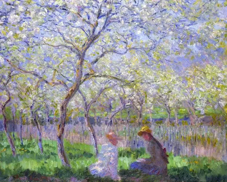 वसंत - Claude Monet