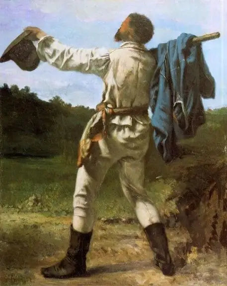 घर वापसी - Gustave Courbet