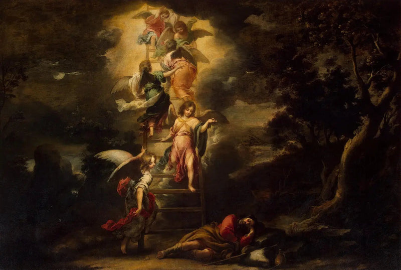 जैकब का सपना - बार्टोलोमे़ Esteban Murillo