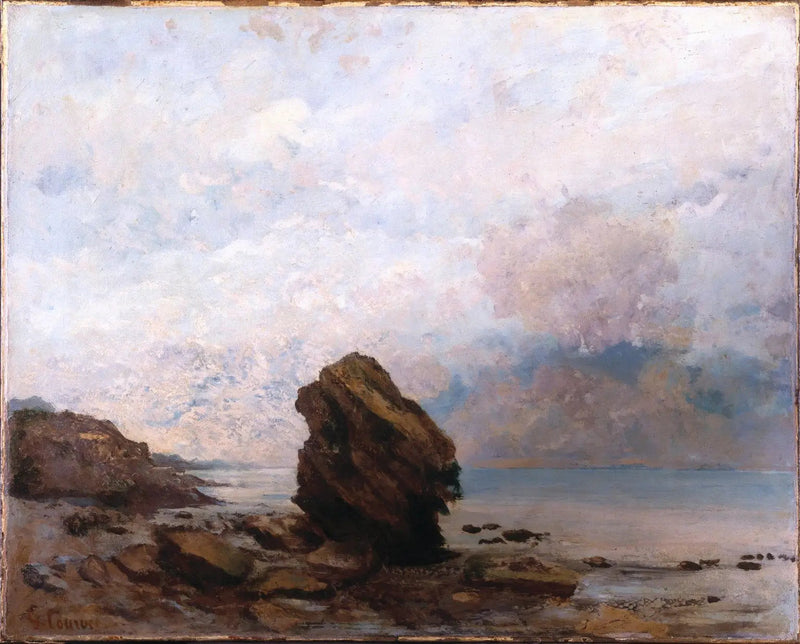अलग द्वीप - Gustave Courbet