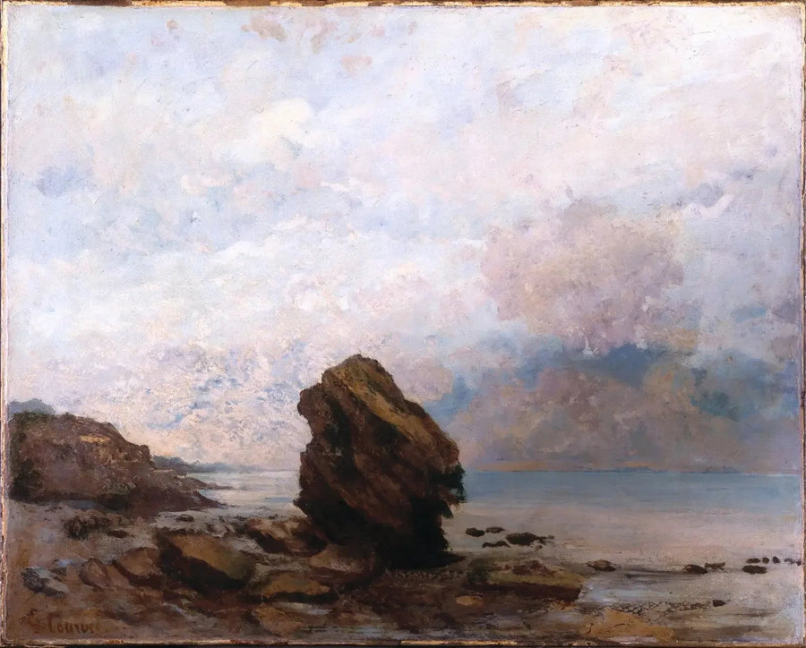 अलग द्वीप - Gustave Courbet