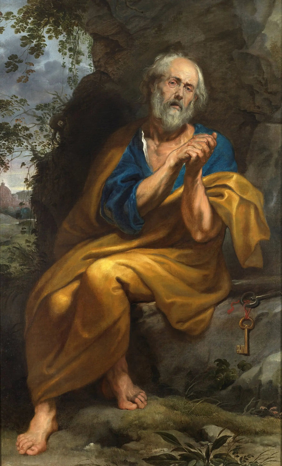 सेंट पीयर पेनिटेंट - Antoine van Dyck