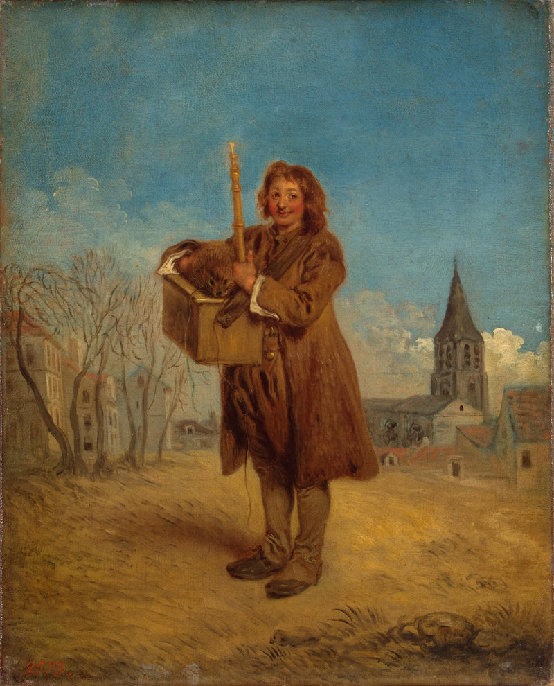 ले सवॉयार्ड और ला मारमोट - Antoine Watteau