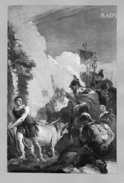 सेनट ने सिन्नीकसटस को बुलाया - जियोवानी बैटिस्टा टिएपोলো