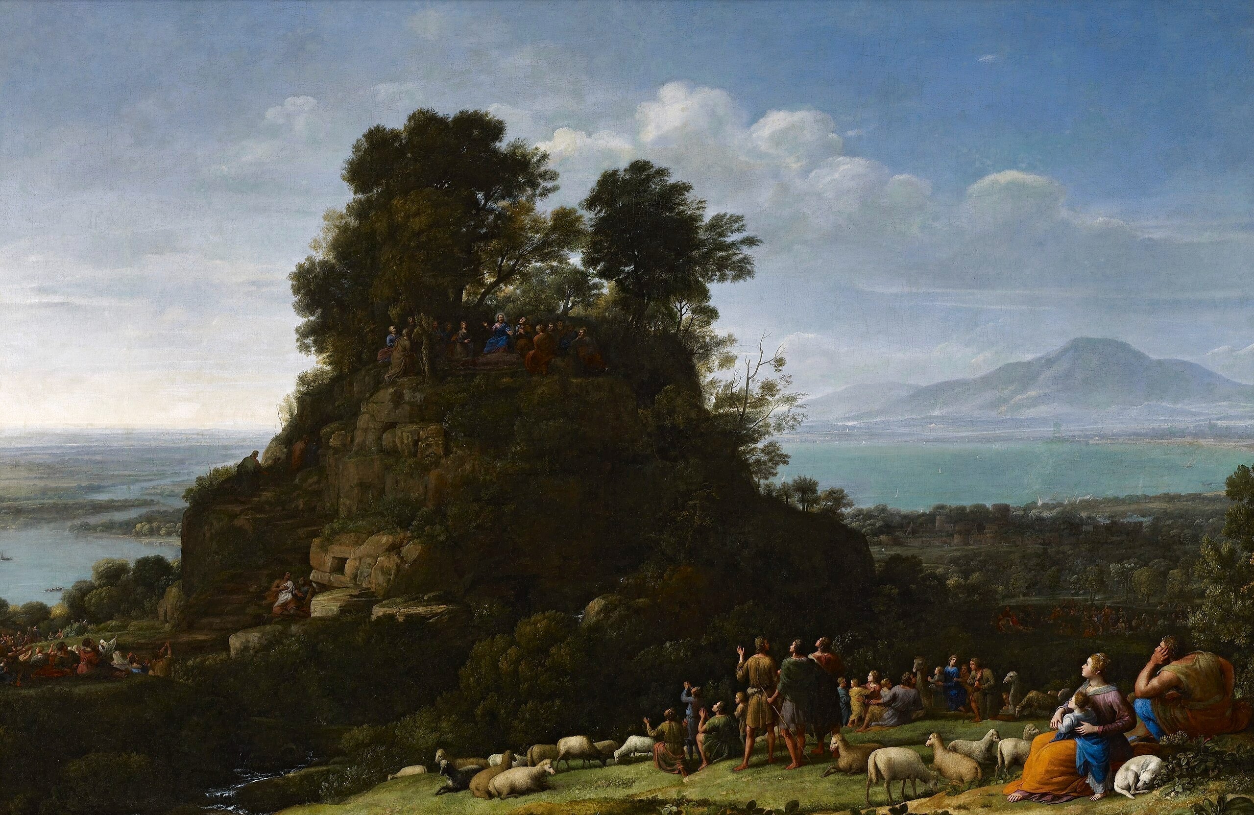 Le Sermon sur la montagne - Claude Lorrain - Alpha Reproduction