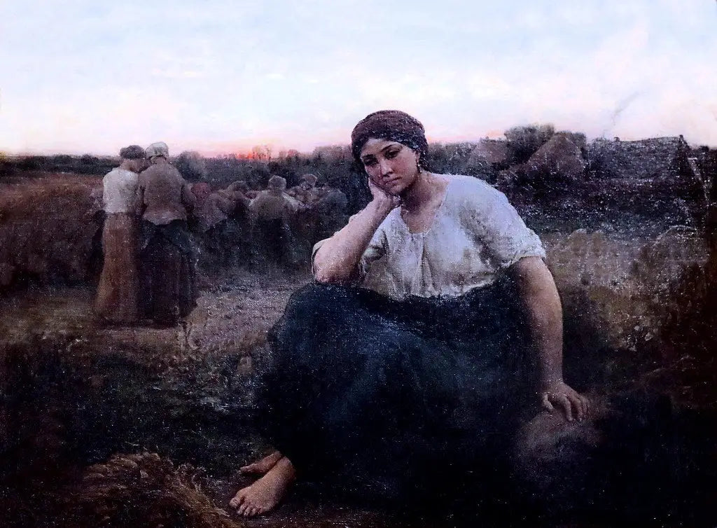 Le Soir - Jules Breton - Alpha Reproduction