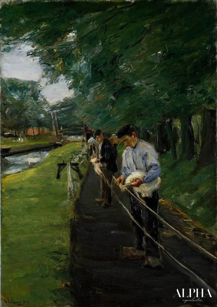 Le téléphérique d'edam - Max Liebermann - Reproductions de tableaux et peintures haut de gamme