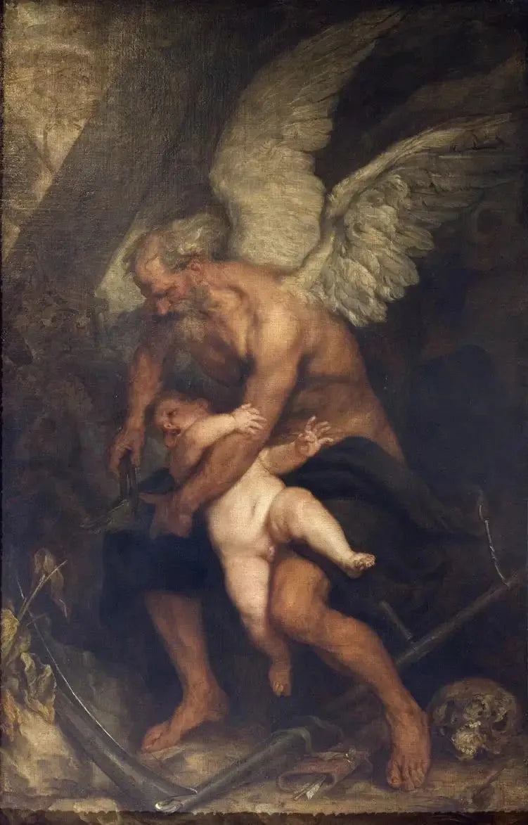 प्रेम के पंख काटते समय - Antoine van Dyck