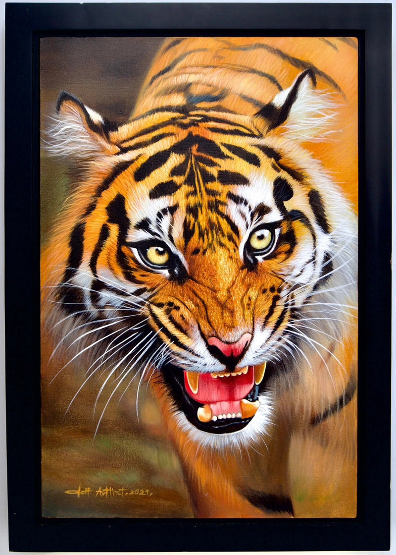 सुरक्षात्मक बाघ | 40 x 60 सेमी